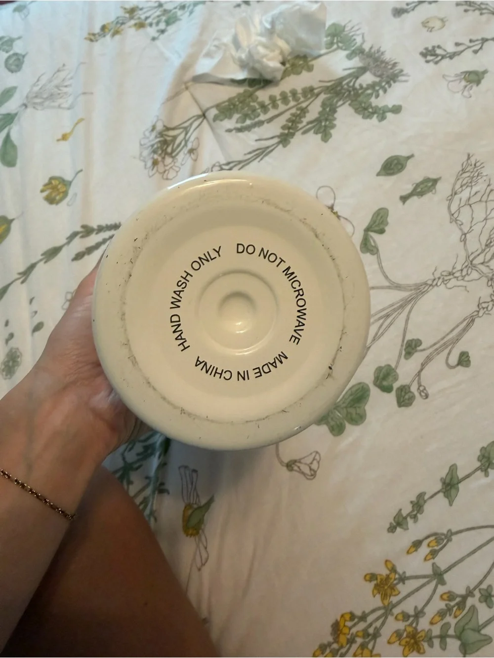 kate spade - White Butterfly Water Bottle